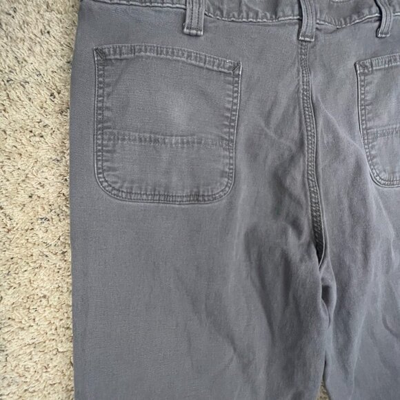 Carhartt Relaxed Fit Pants Size 40x32 Gray Adult Men’s Straight Cut Zipper Fly - Picture 9 of 15